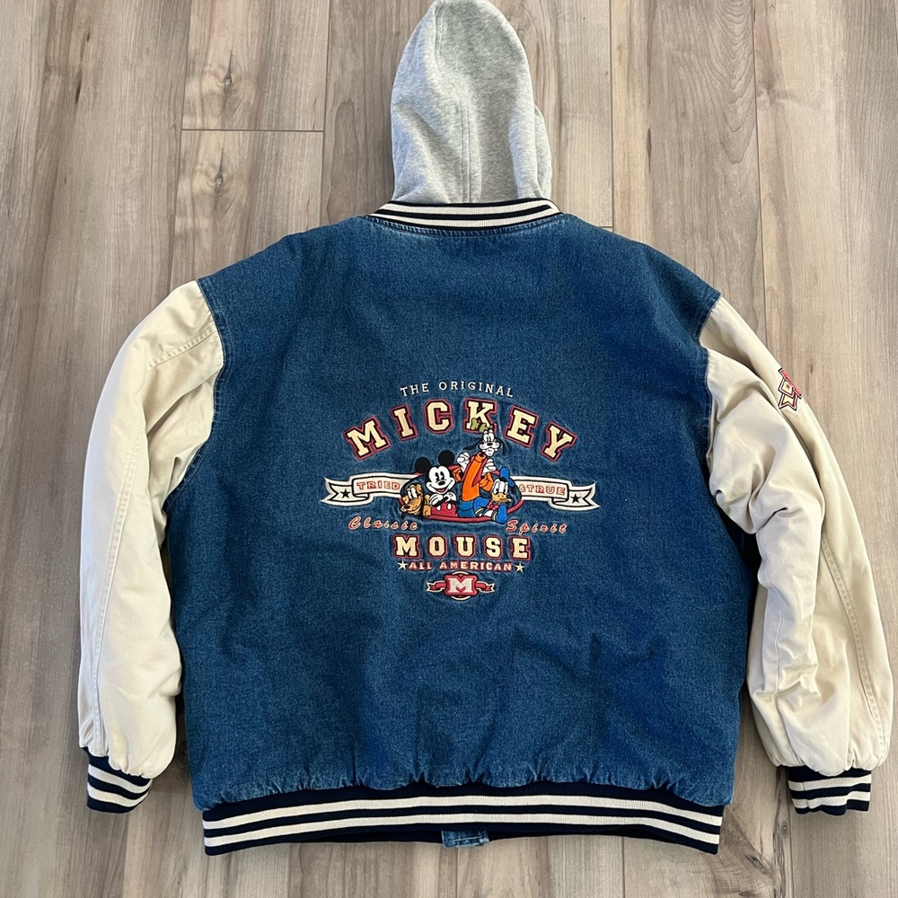 Disney Mickey Mouse Tried & True Varsity Jacket